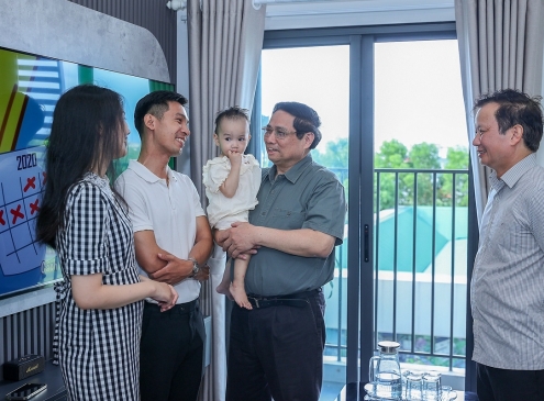 Thủ Tướng có chuyến thăm khu NOXH West Sky thuộc KĐT Ecogarden Huế
